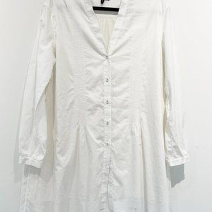 Shirt Dress, or Tunic Tuxedo Style